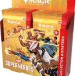 Magic: The Gathering | Marvel Super Heroes Collector Booster Box | 12 Packs | Collectible Trading Card Game